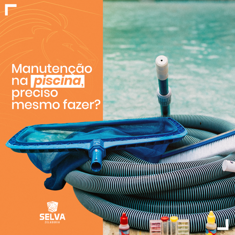 Manutenção na piscina, preciso mesmo fazer?