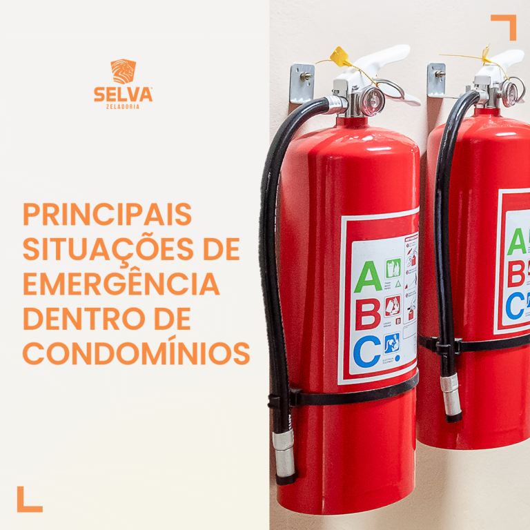 Principais situações de emergência dentro de condomínios